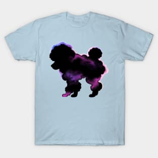 Fluffy Toy Poodle Cloud Art T-Shirt